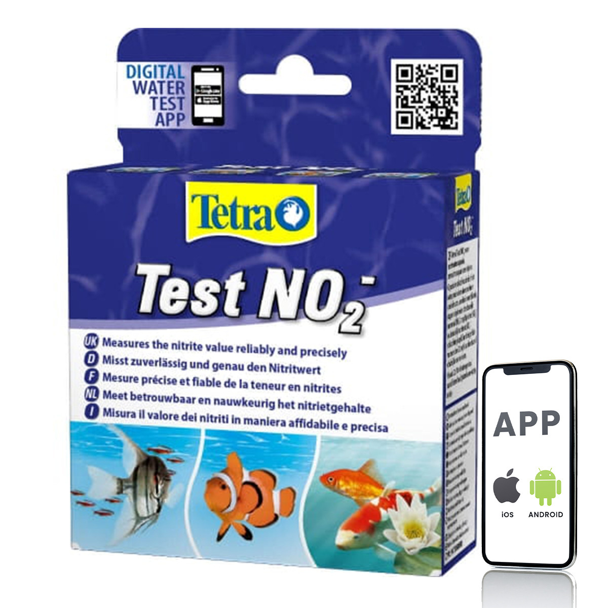 Tetra Test NO2 Kompletny zestaw na azotyny