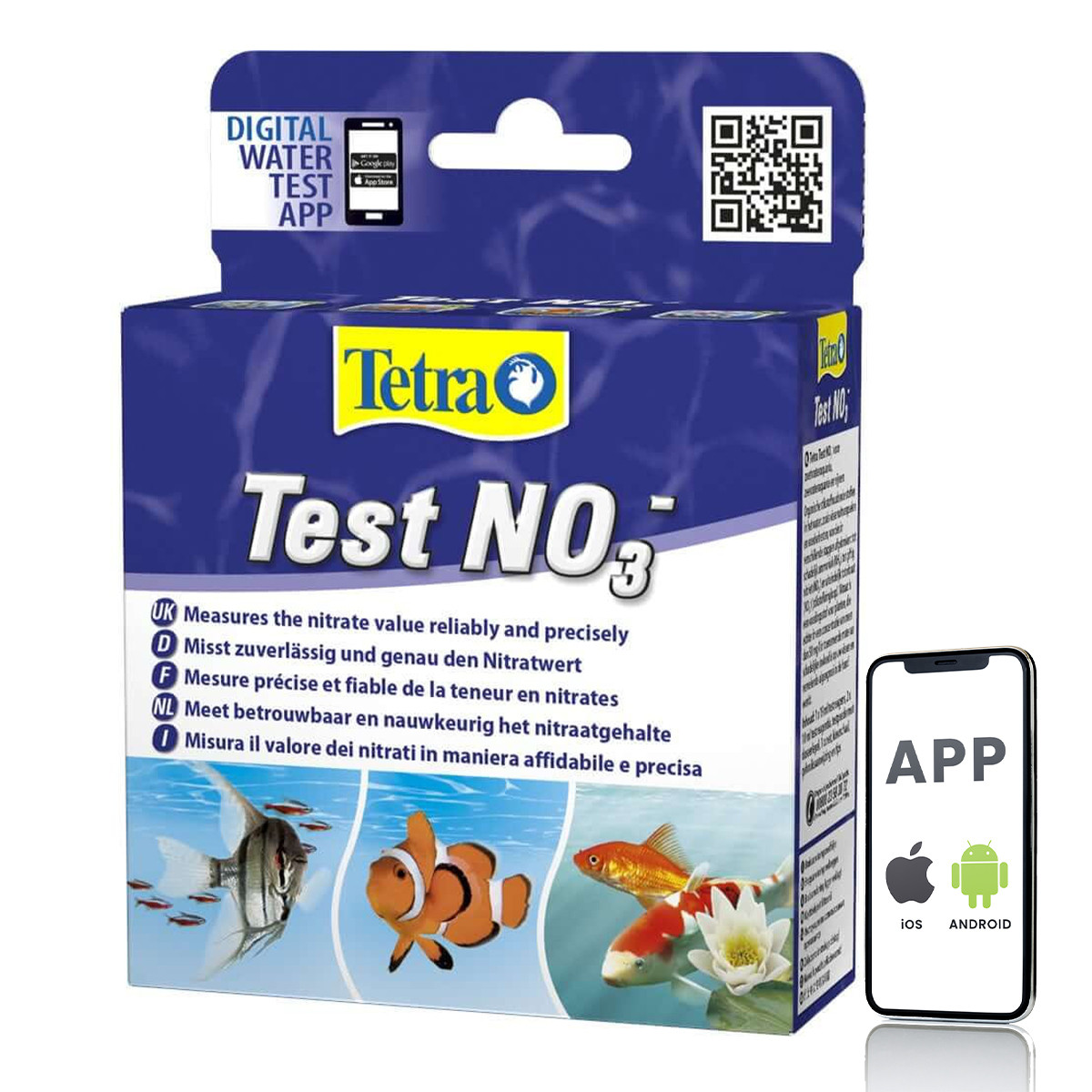 Tetra Test NO3 - Kompletny test na azotany