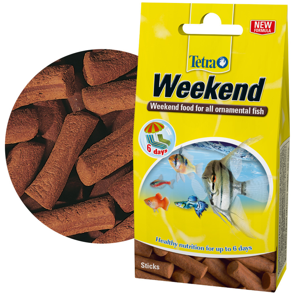 Tetra Weekend 10szt. Pokarm weekendowy do 6 dni