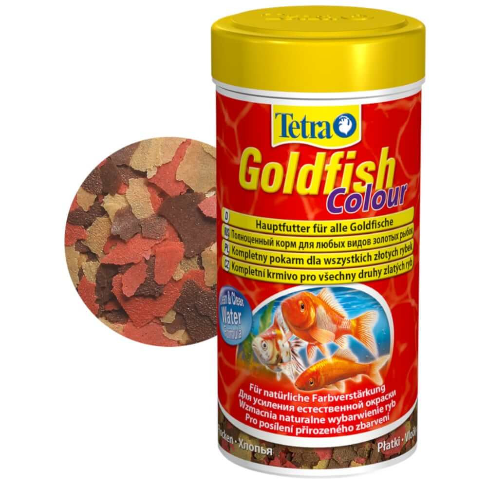 Tetra Zestaw Złote Rybki - GoldFish Colour Flakes + GoldFish Colour Sticks