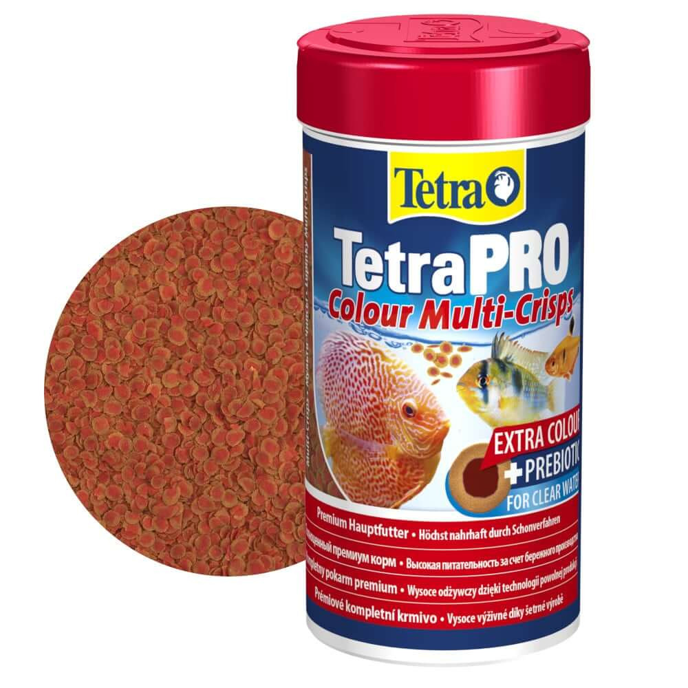 TetraPRO Colour 250 ml - pokarm wybarwiający dla ryb tropikalnych