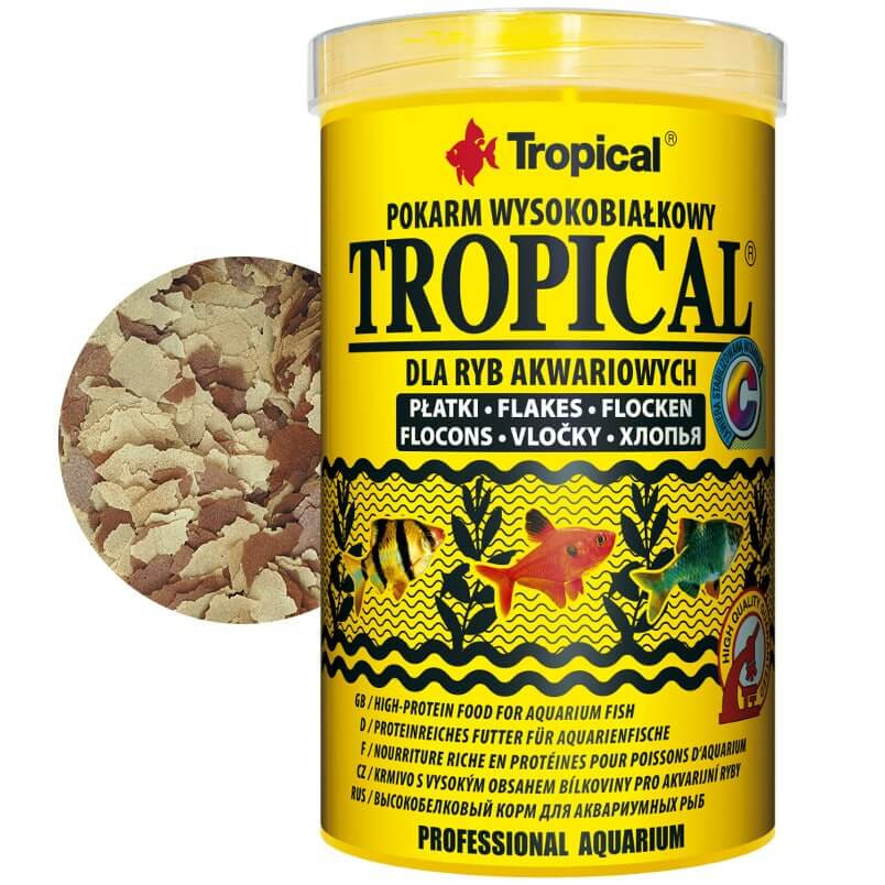 Tropical 1000ml - 200g Podstawowy pokarm wysoko-białkowy