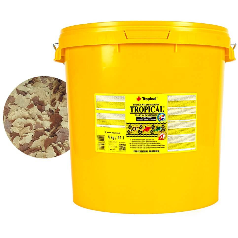 Tropical 21L - 4kg Podstawowy pokarm wysoko-białkowy
