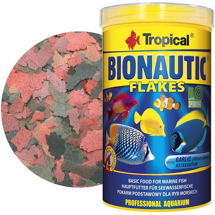 Tropical Bionautic Flakes 1000ml - 200g Pokarm dla ryb morskich