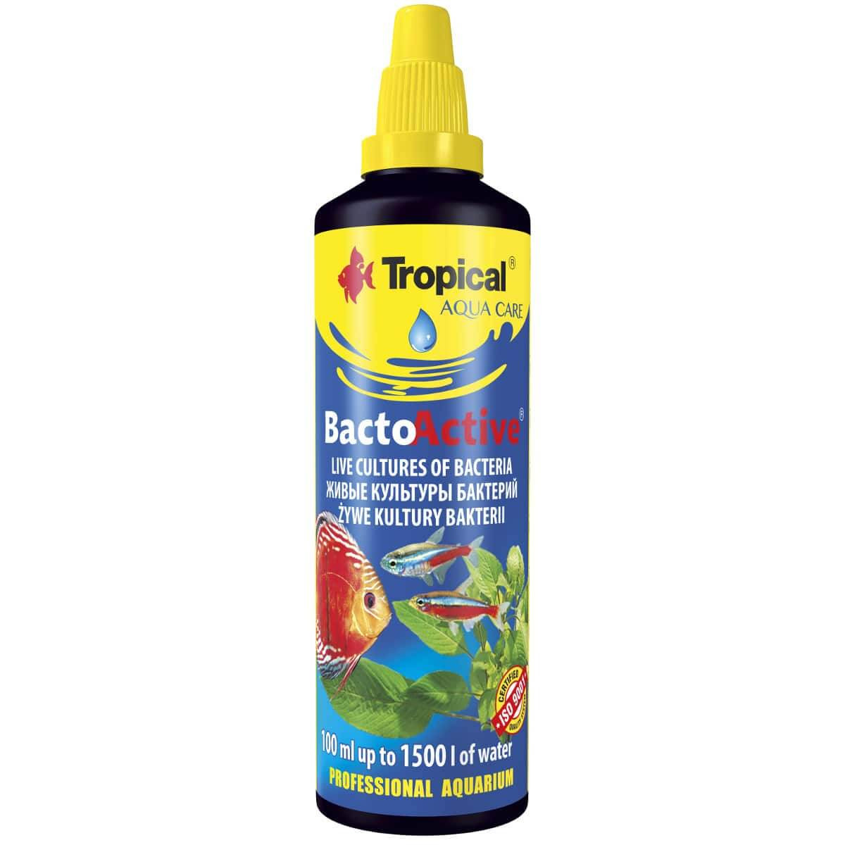 TROPICAL BACTO-ACTIVE 100ML - BAKTERIE BIOSTARTER