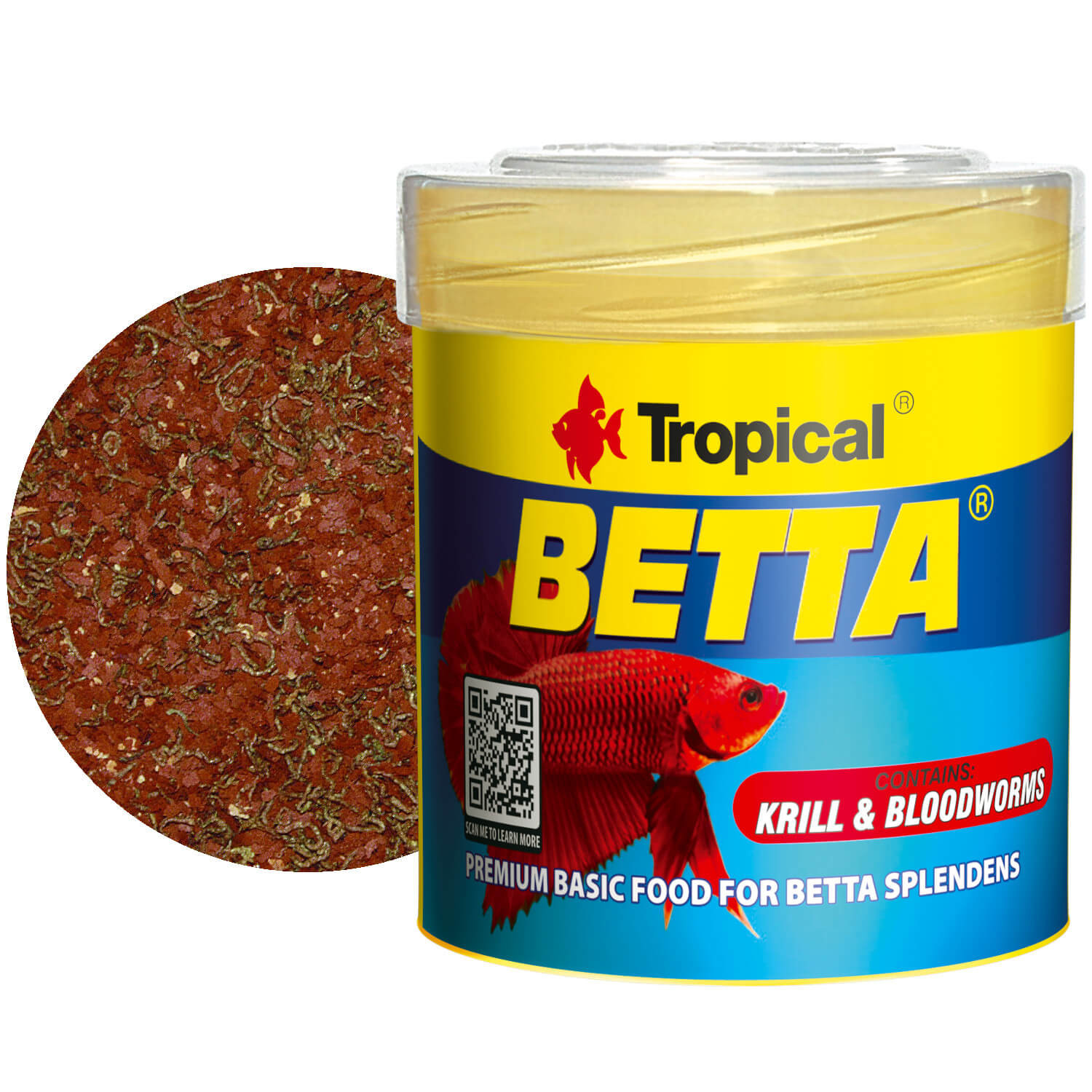 Tropical Betta 50ml - 15g Pokarm dla bojownika
