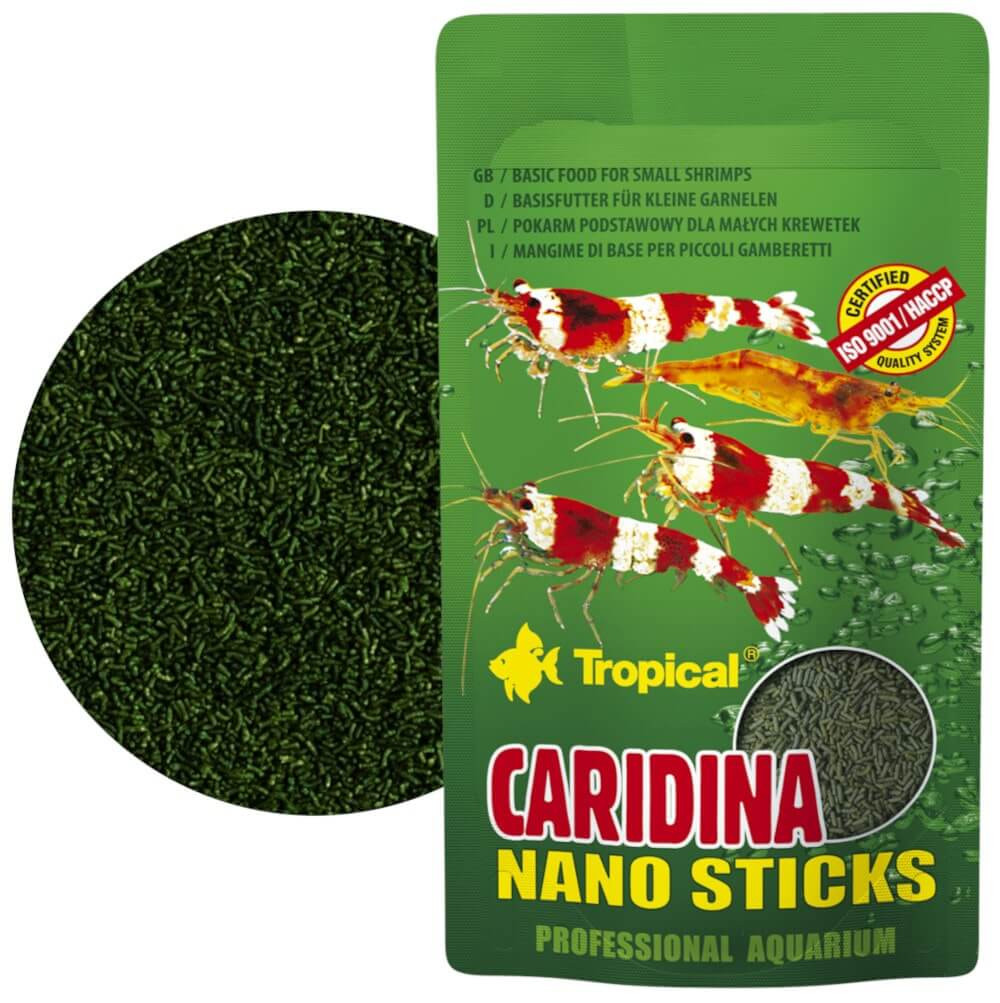 Tropical CARIDINA Nano Sticks 10g - DLA KREWETEK