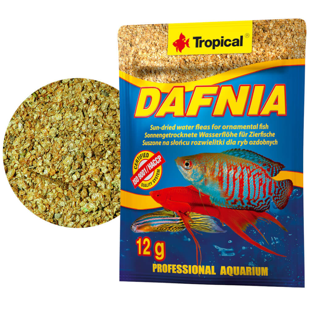 Tropical Dafnia 12g - Naturalna suszona rozwielitka