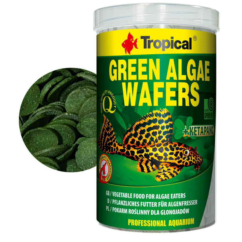 Tropical Green Algae Wafers 1000ml - 450g dla glonojadów