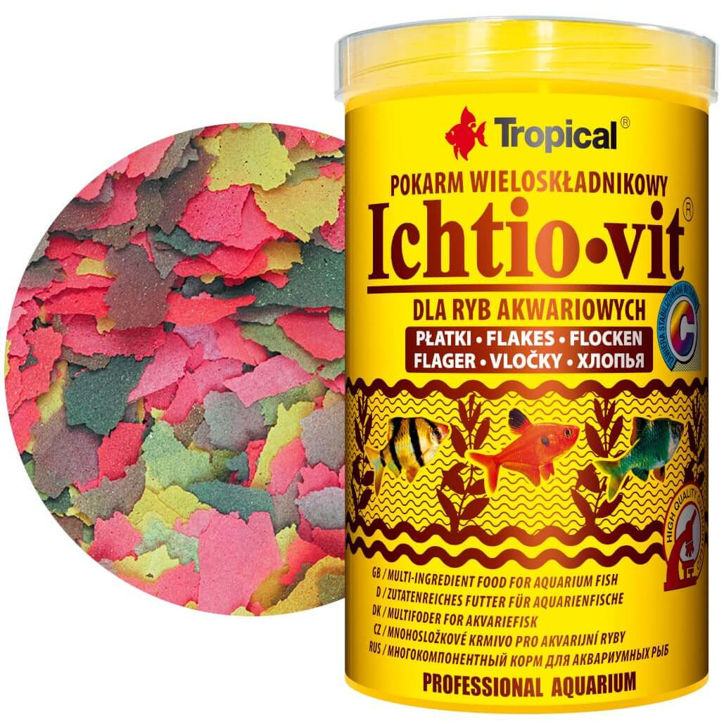 Tropical Ichtio-Vit 1000ml - 200g Pokarm dla ryb