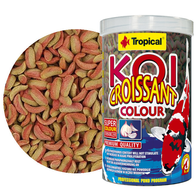 Tropical Koi Croissant Colour 1000ml - 210g Pokarm dla ryb