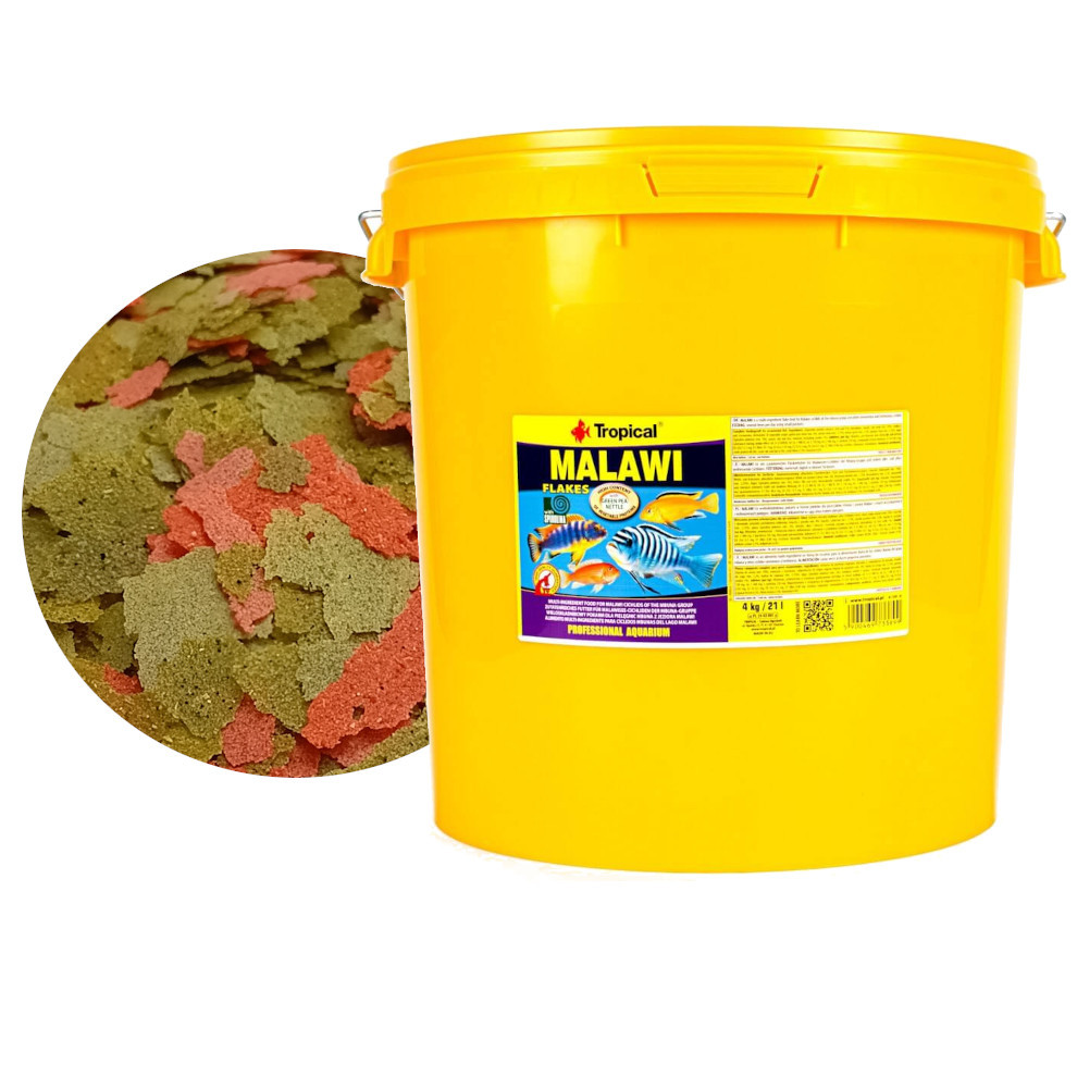 Tropical Malawi 21L - 4kg Pokarm dla pyszczaków