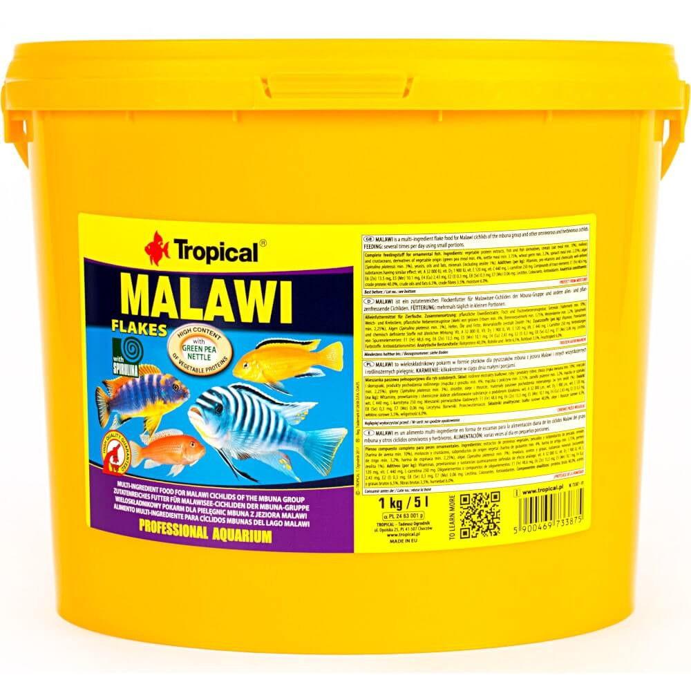 Tropical Malawi 5L - 1kg Pokarm dla pyszczaków