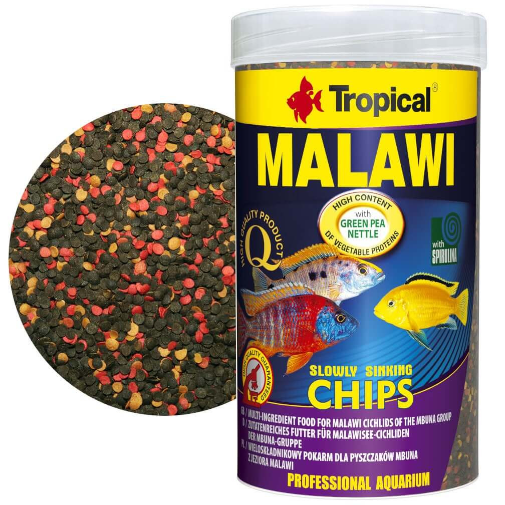 Tropical Malawi Chips 250ml - 130g Dla pielęgnic