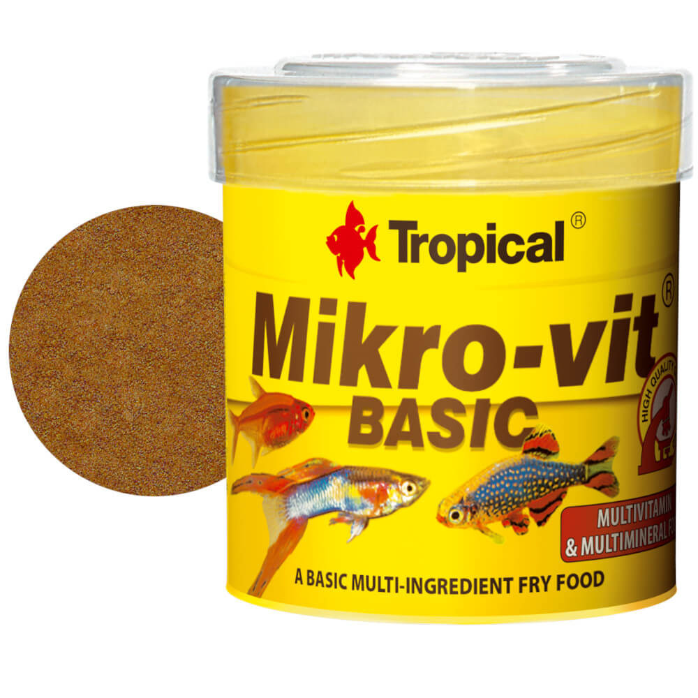 Tropical Mikro-Vit Basic 50ml - Pokarm dla narybku
