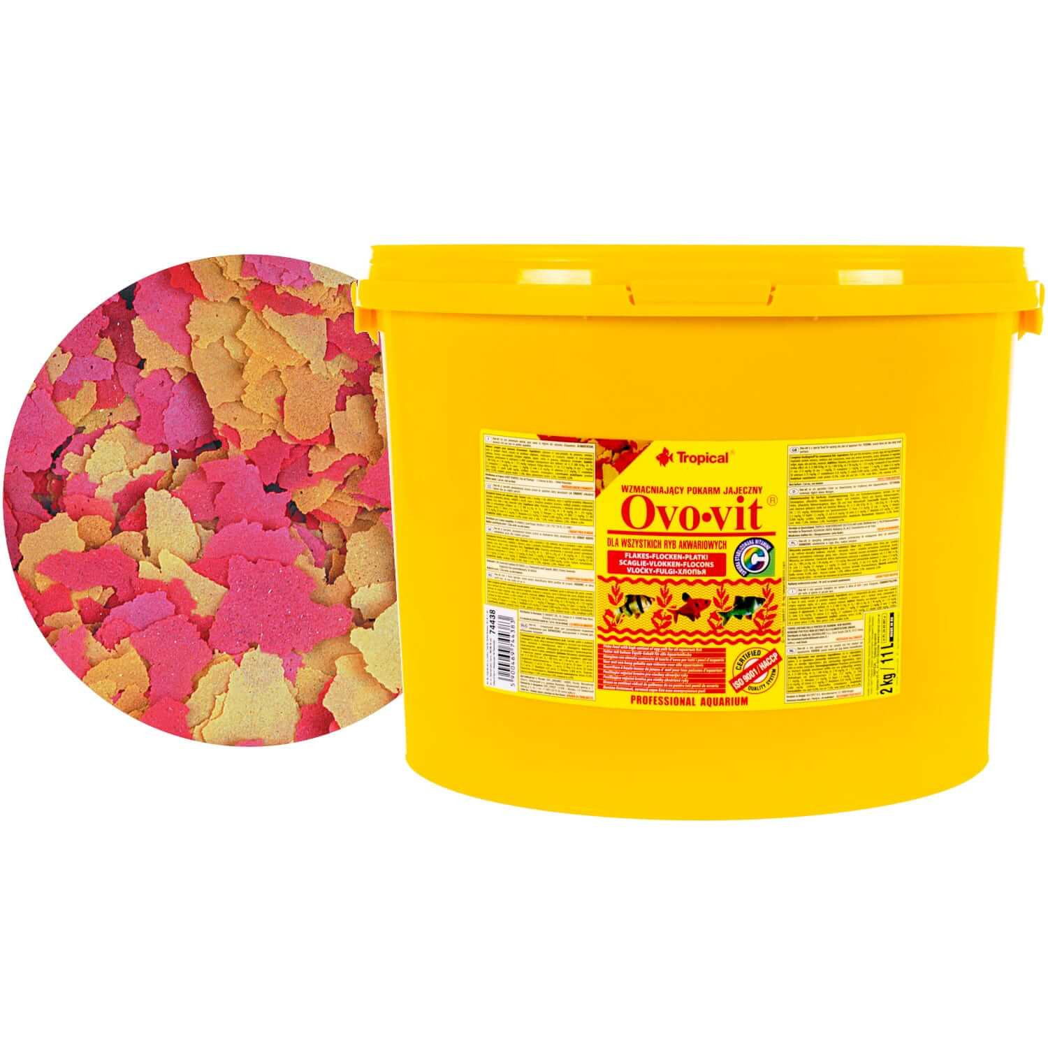 Tropical Ovo-Vit 11L - 2kg Pokarm wzmacniający