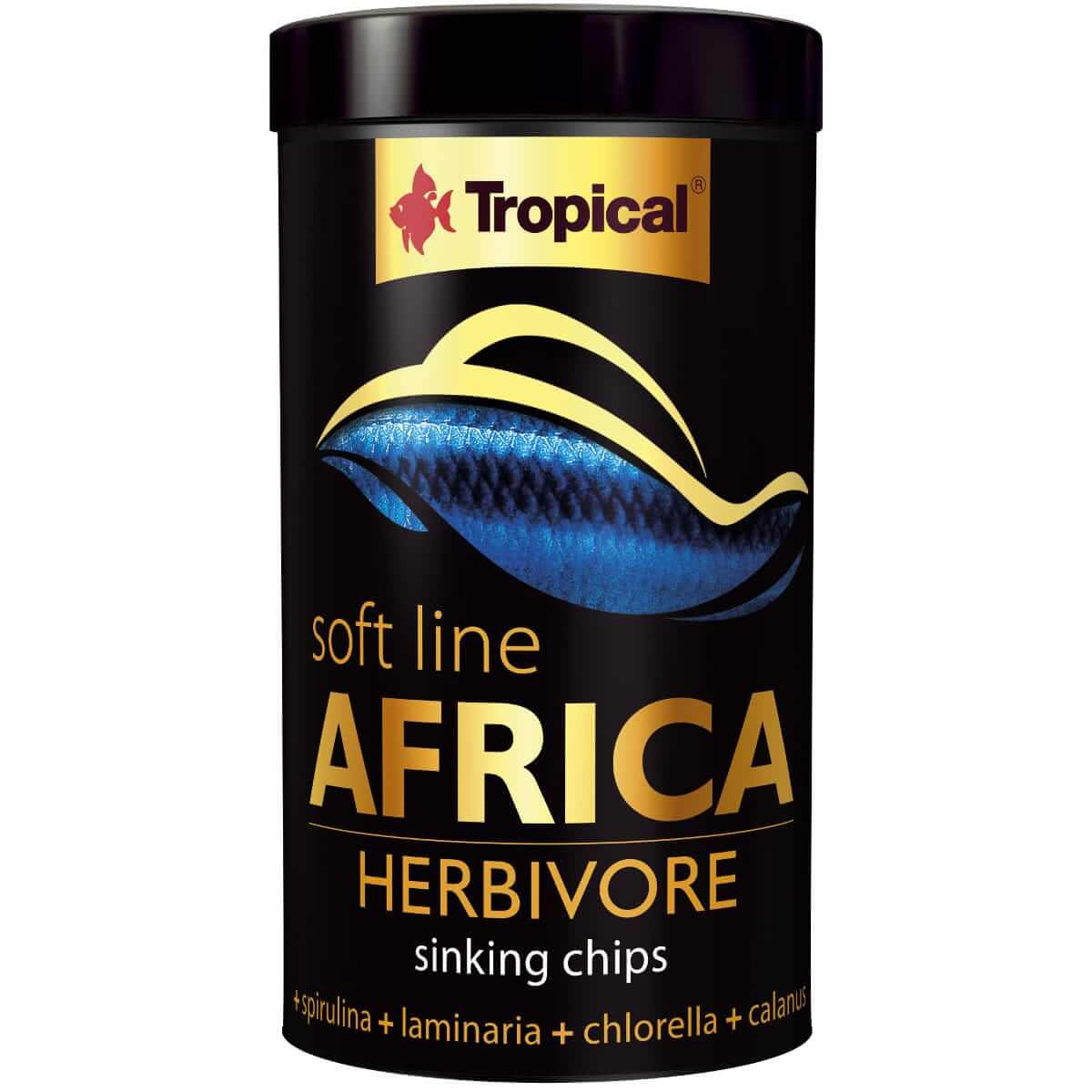 TROPICAL SOFT LINE AFRICA HERBIVORE M 250ML -  130G POKARM DLA RYB