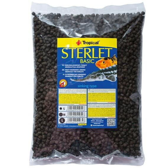 Tropical Sterlet Basic L 20kg pokarm dla jesiotrów