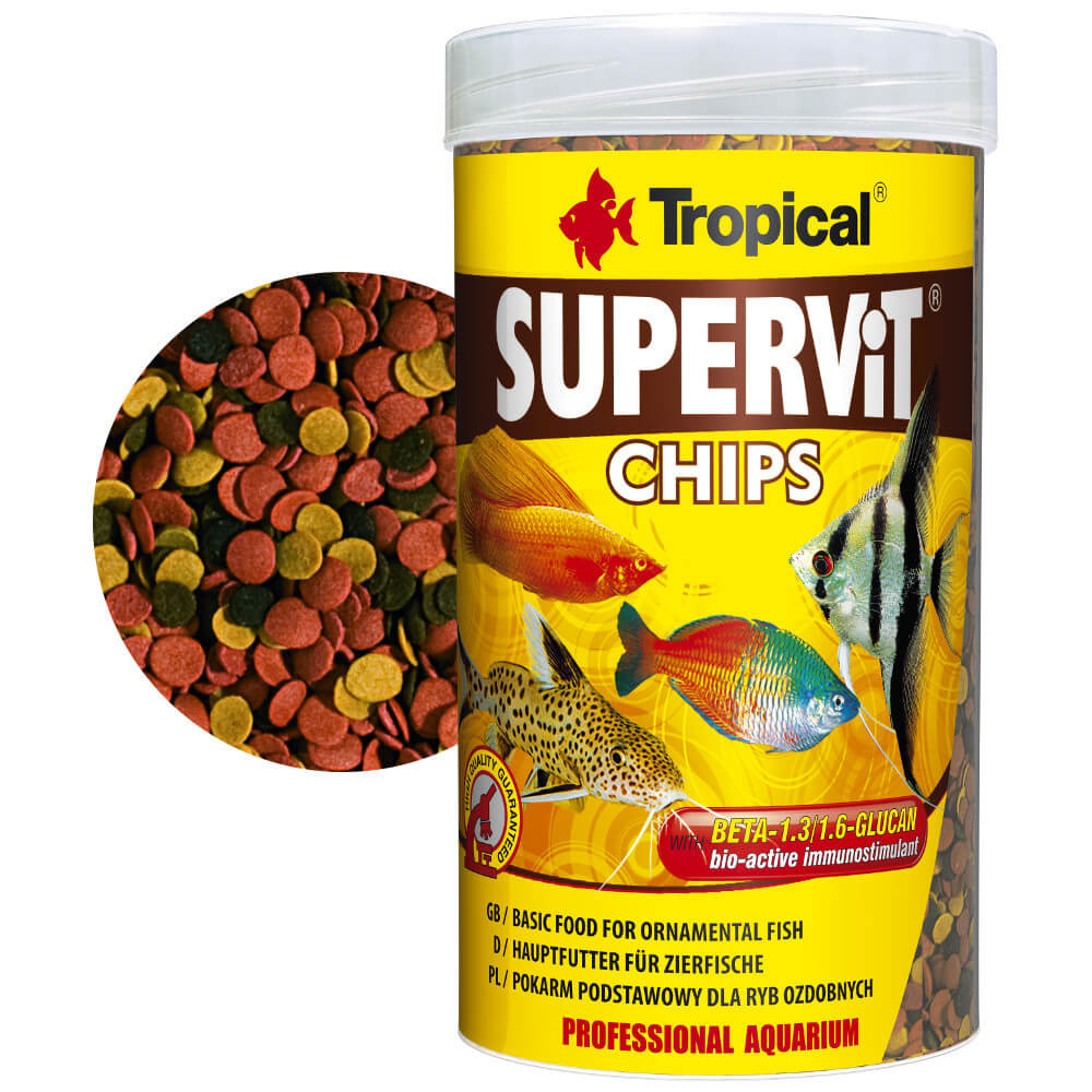 Tropical Supervit Chips 250ml - 130g Pokarm dla ryb