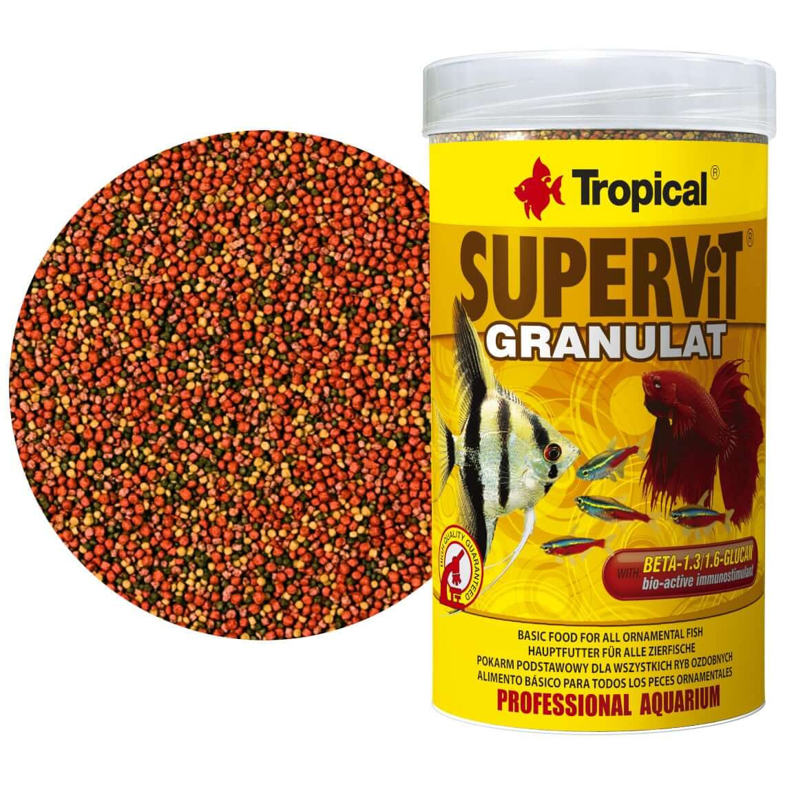 Tropical Supervit Granulat 250ml - 138g Pokarm dla ryb