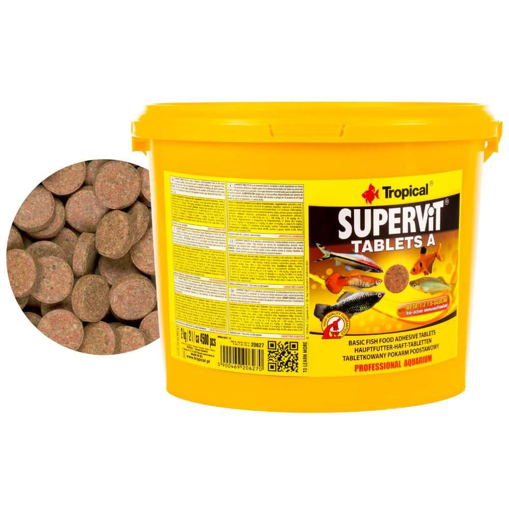 Tropical Supervit Tablets A 2L - 2kg Pokarm tabletki