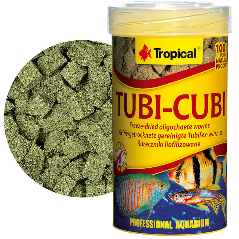 Tropical Tubi-Cubi 100ml - 10g Pożywne kostki rurecznika