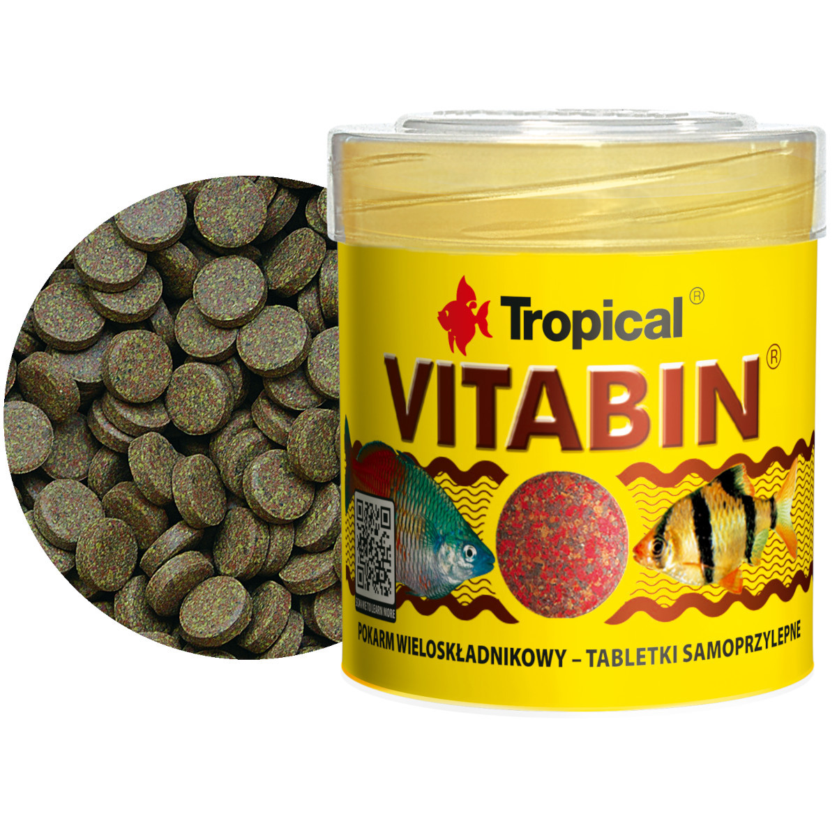 Tropical Vitabin Wieloskładnikowy 50ml - 36g Pokarm tabletki