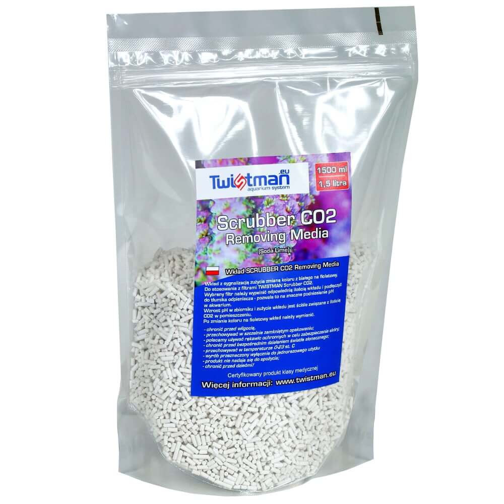 Twistman Removing Media 1500ml wkład do Scrubber CO2
