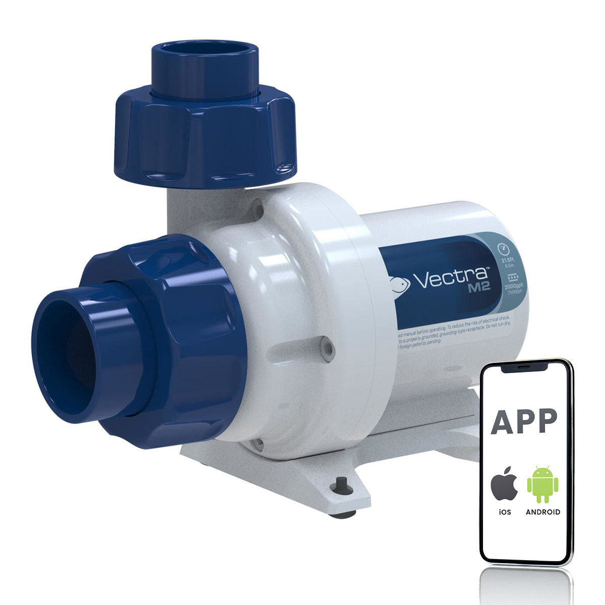 Ecotech Vectra M2 - Pompa obiegowa WiFi 7500l/h