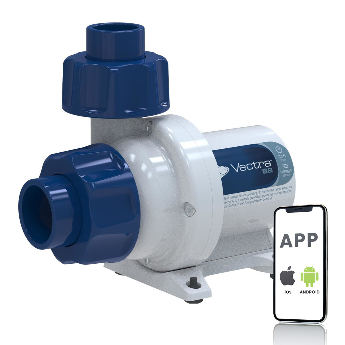 Ecotech Vectra S2 - Pompa obiegowa WiFi 5300l/h