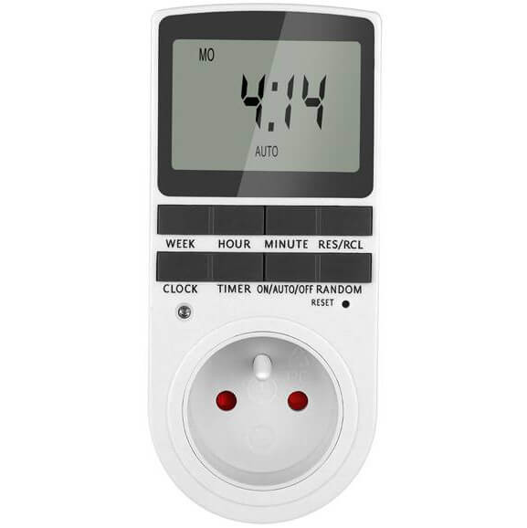 Włącznik / wyłącznik - Programator czasowy z wyświetlaczem LCD