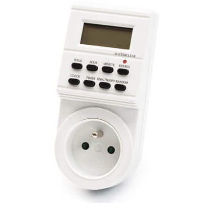Włącznik / wyłącznik czasowy - programator LCD