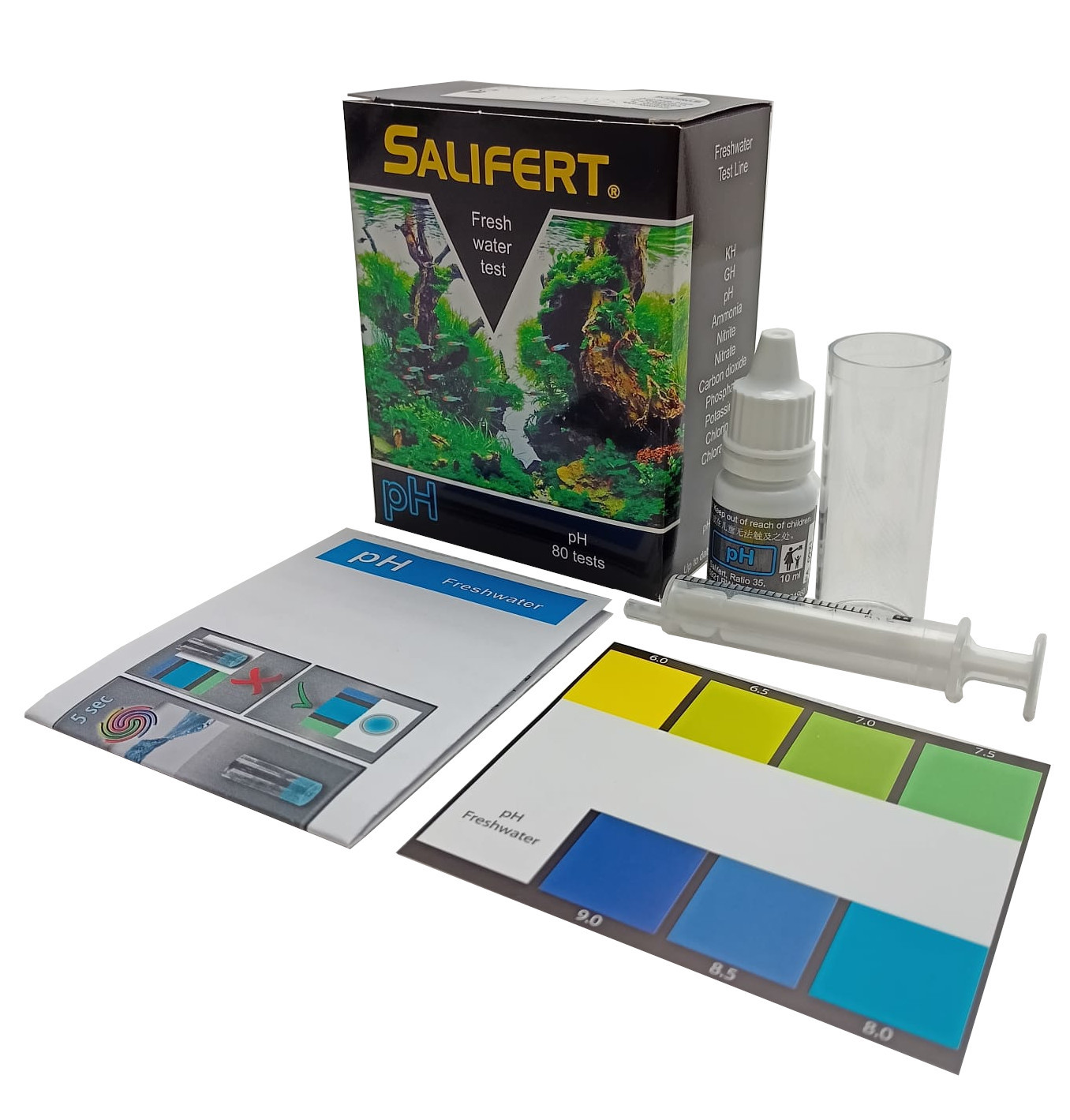Salifert Freshwater Test pH 6,0-9,0 - test do wody słodkiej