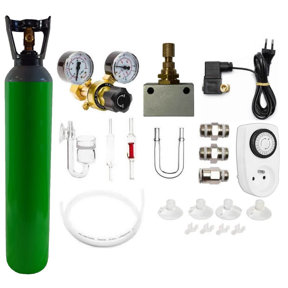 Zestaw CO2 Plant Pro z butlą 8L