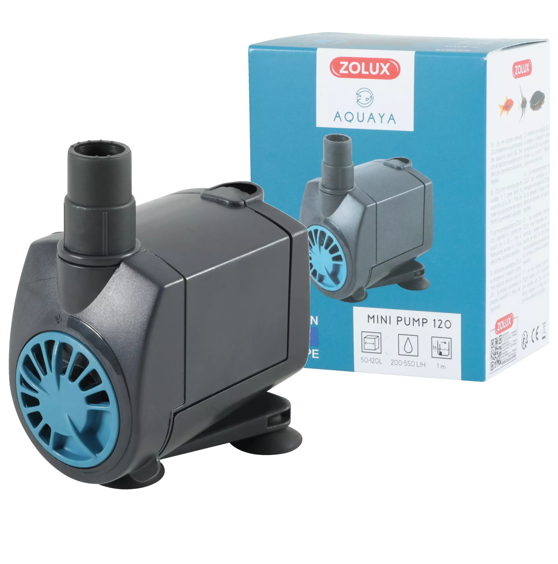 Zolux Aquaya Mini Pump 120 - Pompa wielofunkcyjna 550l/h