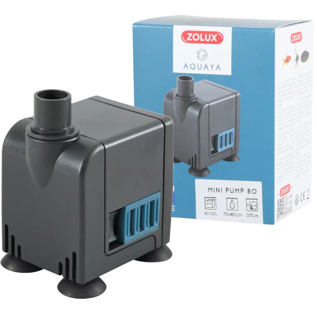 Zolux Aquaya Mini Pump 80 - Pompa wielofunkcyjna 450l/h