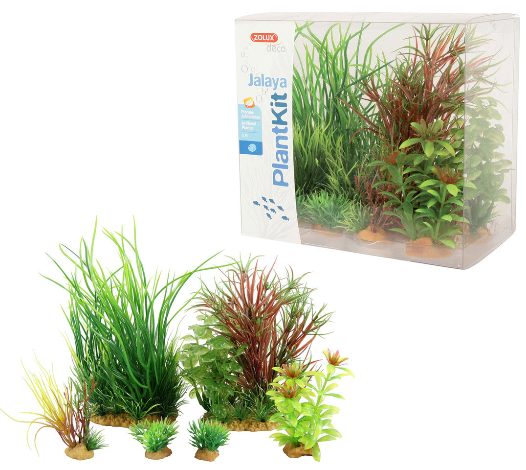 Zolux PlantKit Jalaya nr 4 roślina sztuczna do akwarium 6 szt.