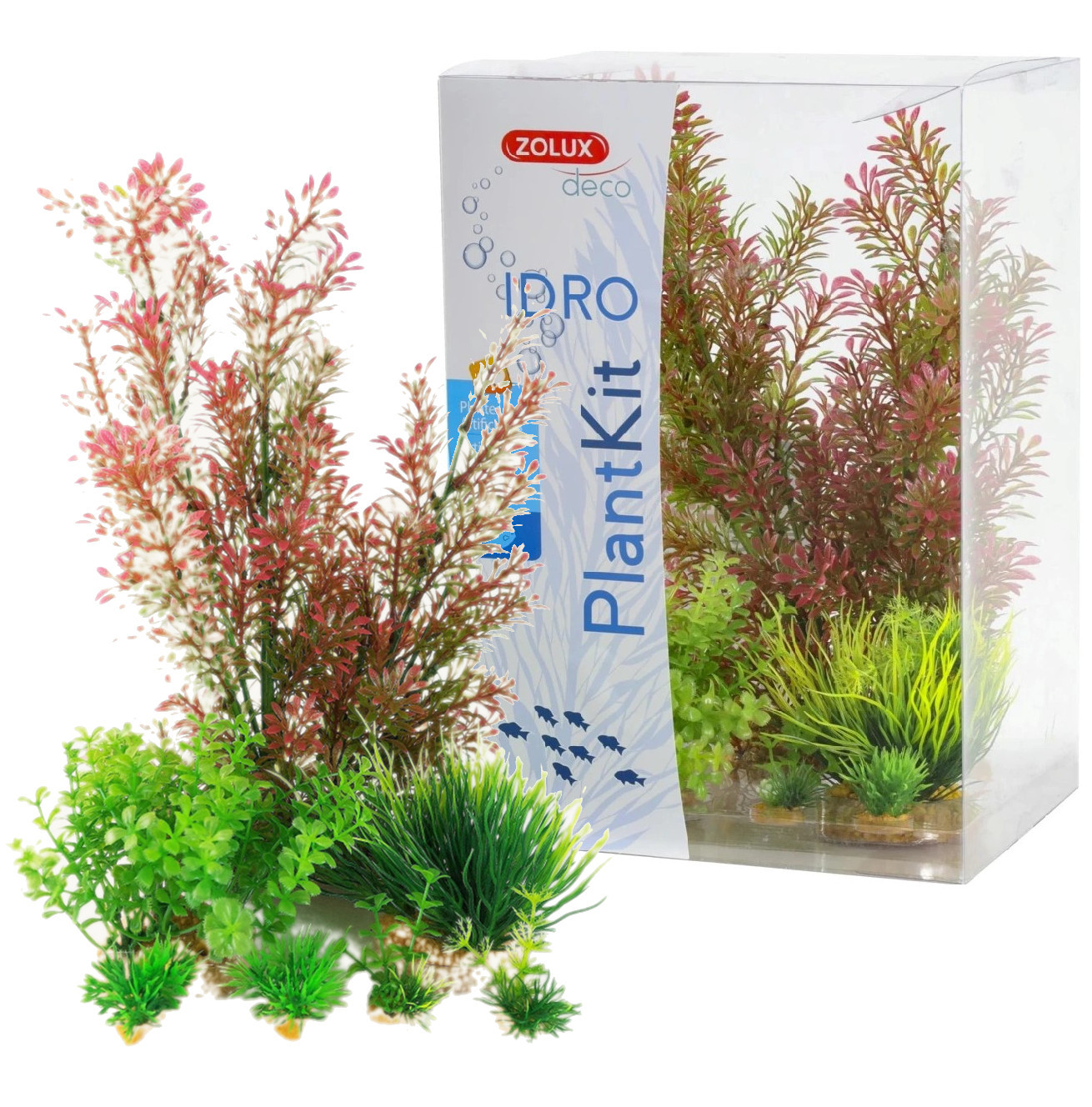 Zolux PlantKit IDRO nr 1 Roślina sztuczna do akwarium 7szt