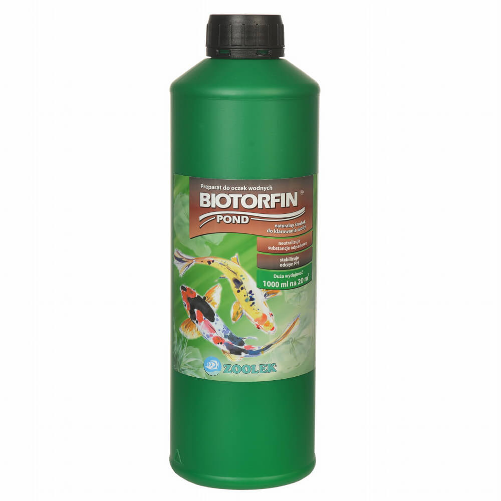 ZOOLEK BIOTORFIN 1L / 20M3 - NA PH i KLARUJE WODĘ