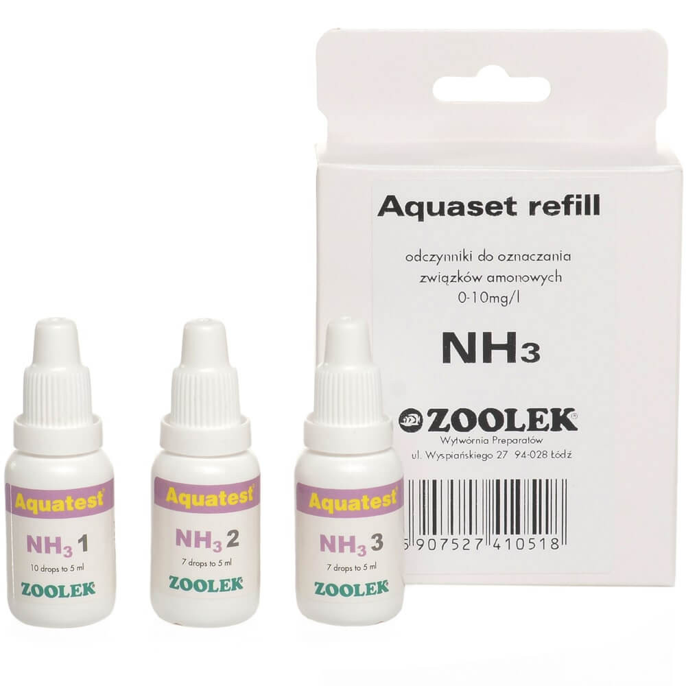 Zoolek Aqua-Test NH3 - Uzupełnienie test