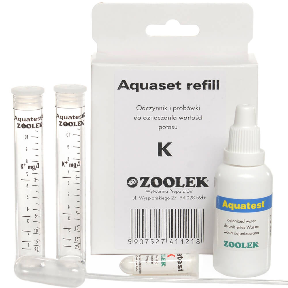 Zoolek Aqua-Test Refill K Potas uzupełnienie test