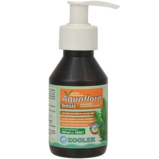 Zoolek Aquaflora Basic 100ml - podstawowy nawóz