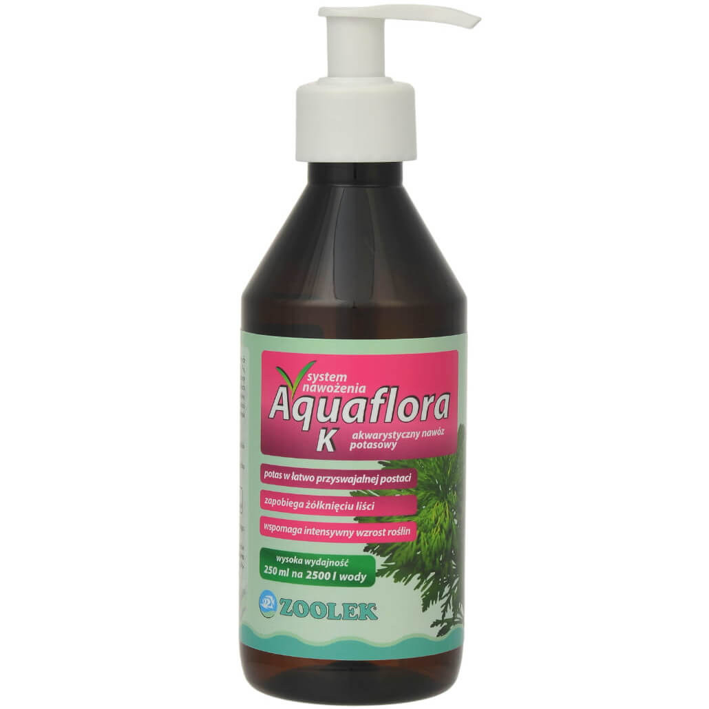 Zoolek Aquaflora K 250ml - potas w płynie