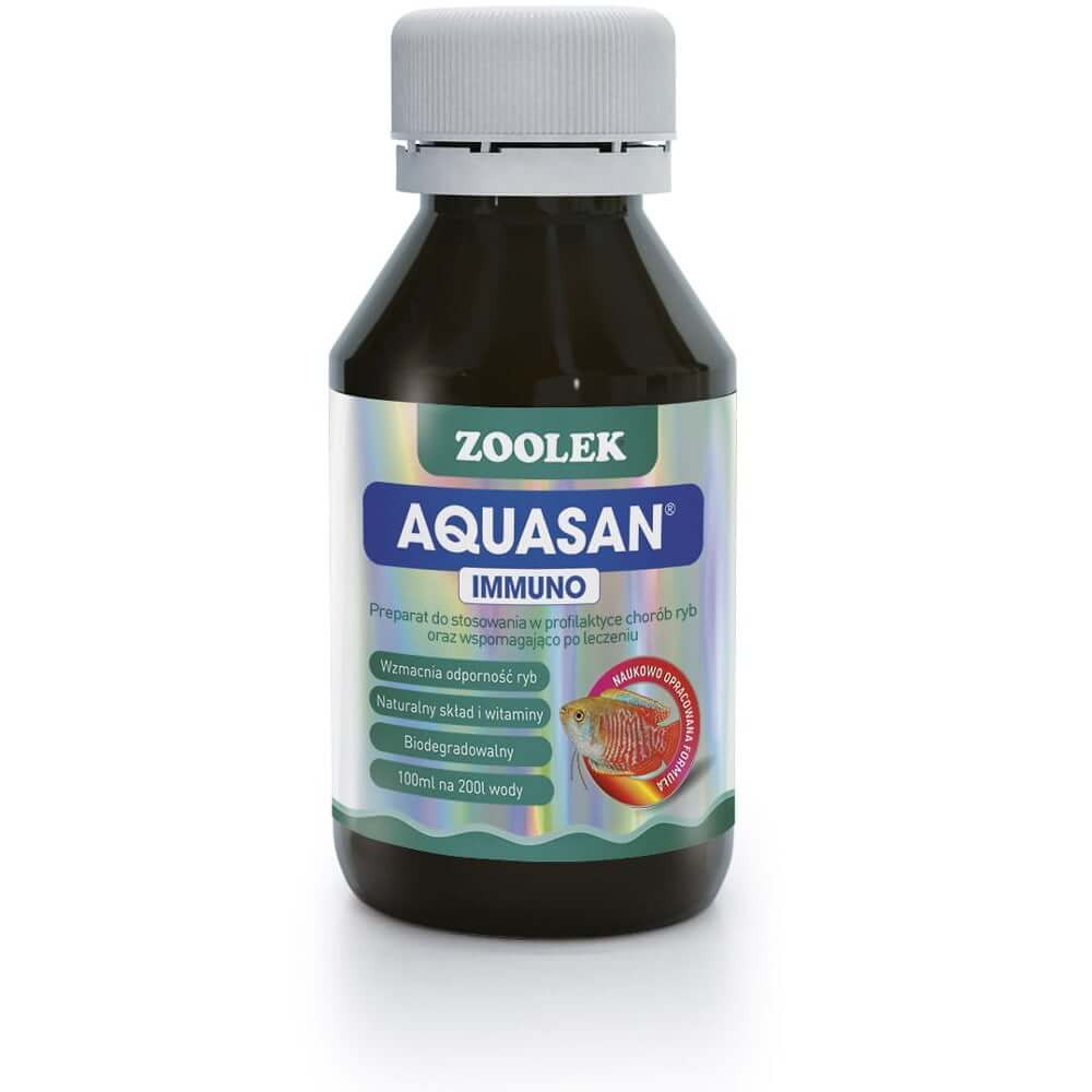 Zoolek Aquasan Immuno 100ml na choroby ryb
