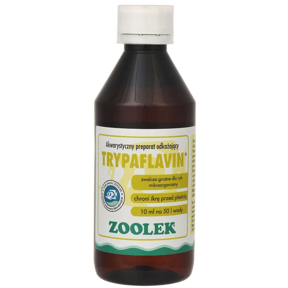 Zoolek Trypaflavin 250ml - Przeciwbakteryjny chroni ikrę