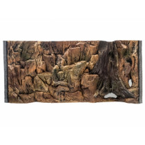 Tło strukturalne 3D skała + korzeń 100x50