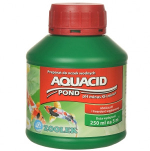 Zoolek Aquacid Pond 250ml - Obniża PH wody