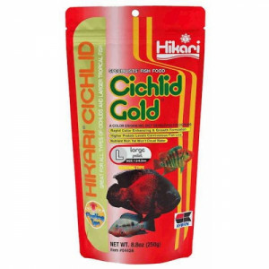 Hikari Cichlid Gold Large 250g - pokarm pielęgnice