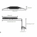 Maxspect RSX R5-50 lampa LED do akwarium morskiego