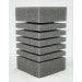 Mitoja Gąbka filtracyjna wkład gęsta szara KW 12x7cm